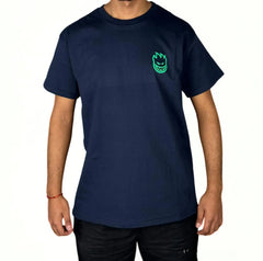 Remera Spitfire Florar Bighead Azul