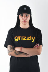 Remera Grizzly Lowercase - Black TYE DYE