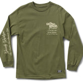 Remera Manga Larga Grizzly Repairs - Olive