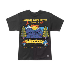 Remera Grizzly Sunshine SS Shirt – Black