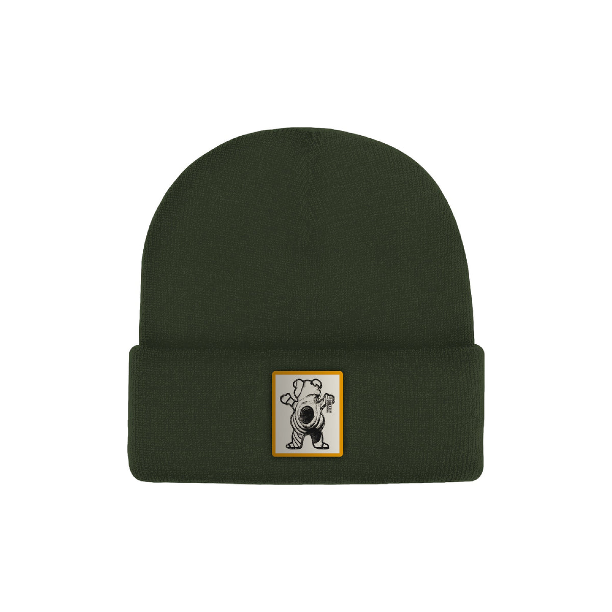 Beanie Grizzly Redwood Forest - Military Green