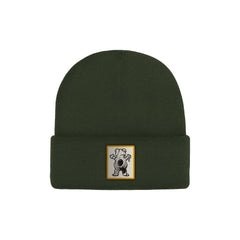 Beanie Grizzly Redwood Forest - Military Green