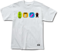 Remera Bumper Sticker - White