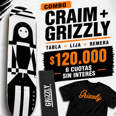 Kit Tabla + Remera + Lija