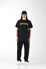 Remera Grizzly Lowercase - Black TYE DYE