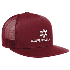 Gorra Grizzly Outdoor Division - Burgundy
