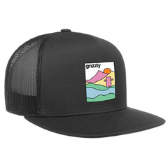 Gorra Grizzly Acid Hike - Black