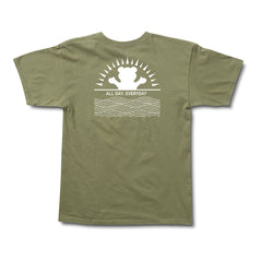 Remera Grizzly Tallest Pine – Military Green