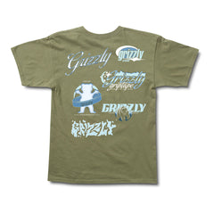Remera Grizzly Glacier - Military Green