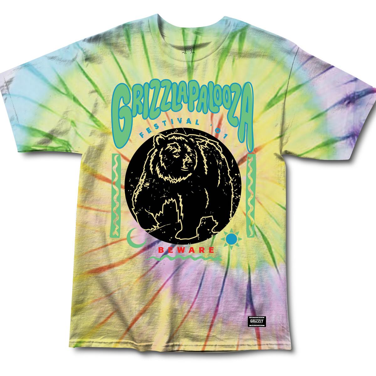 Remera Grizzlapalooza - Tie Dye
