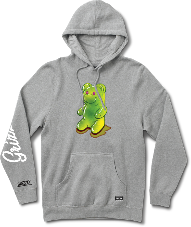 Buzo Grizzly Gummy Bear - Heather Grey