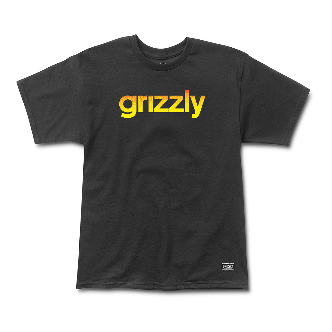 Remera Grizzly Lowercase - Black TYE DYE