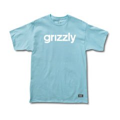 Remera Grizzly Lowercase – Powder Blue