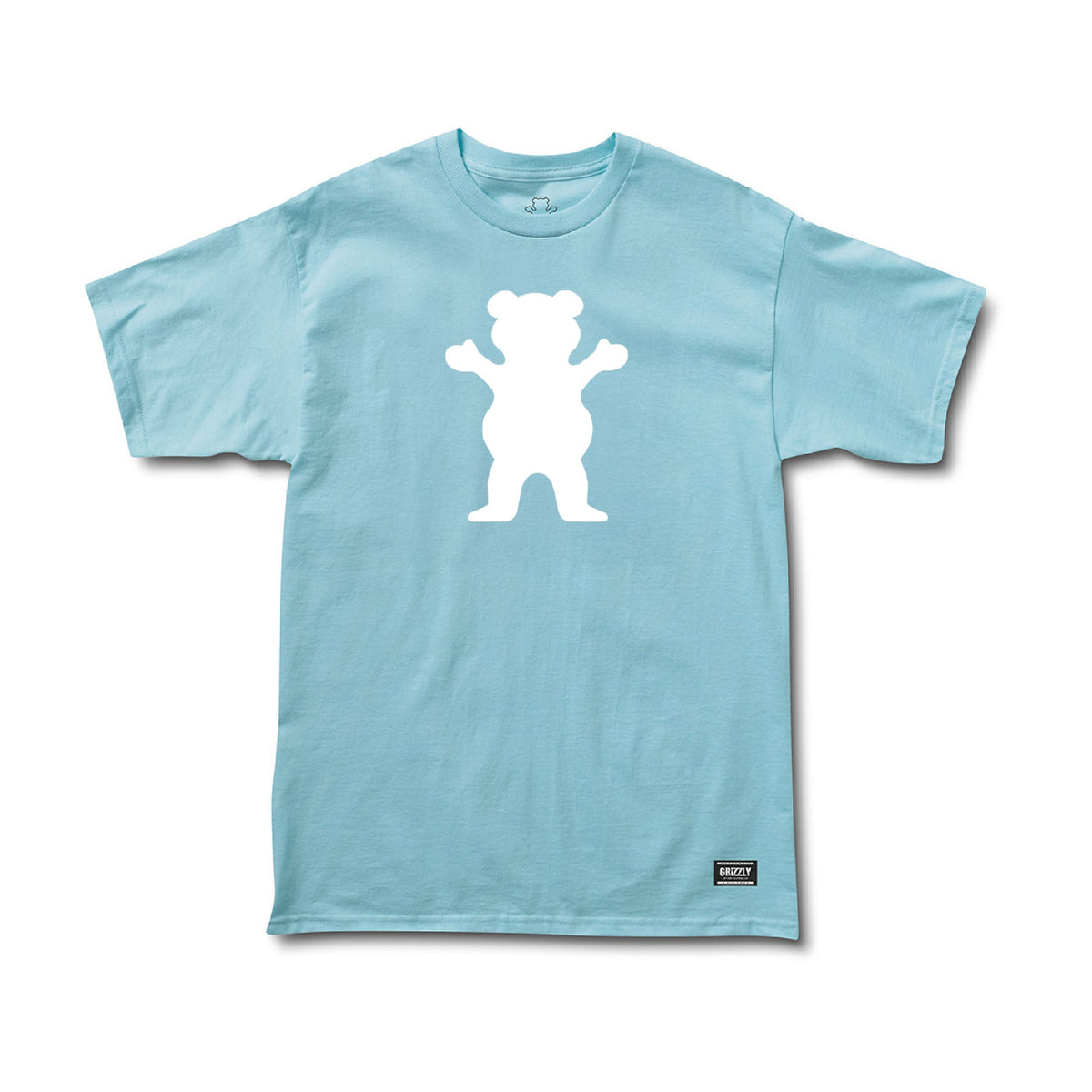 Remera Grizzly OG Bear – Powder Blue