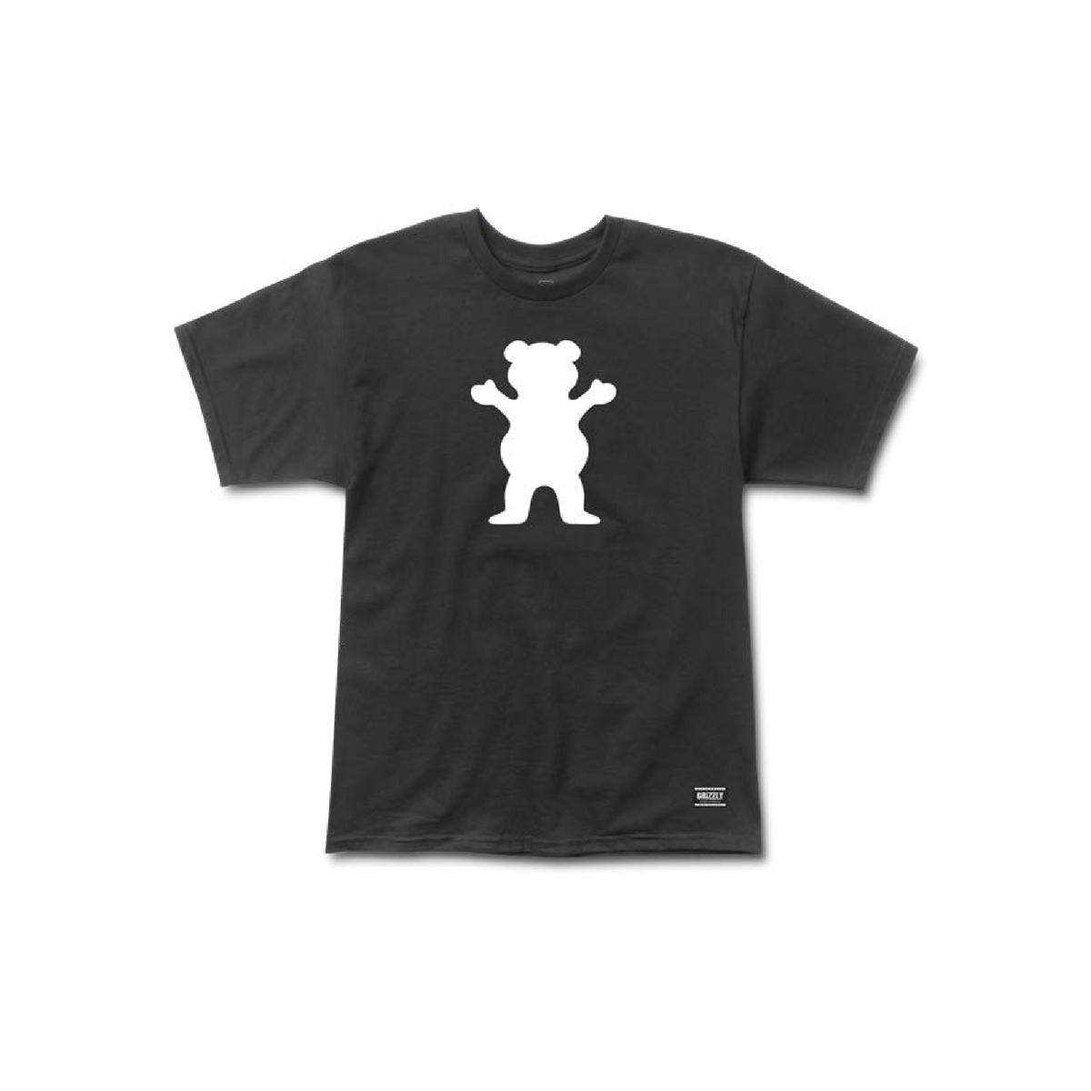 Remera Grizzly OG Bear - Black/White