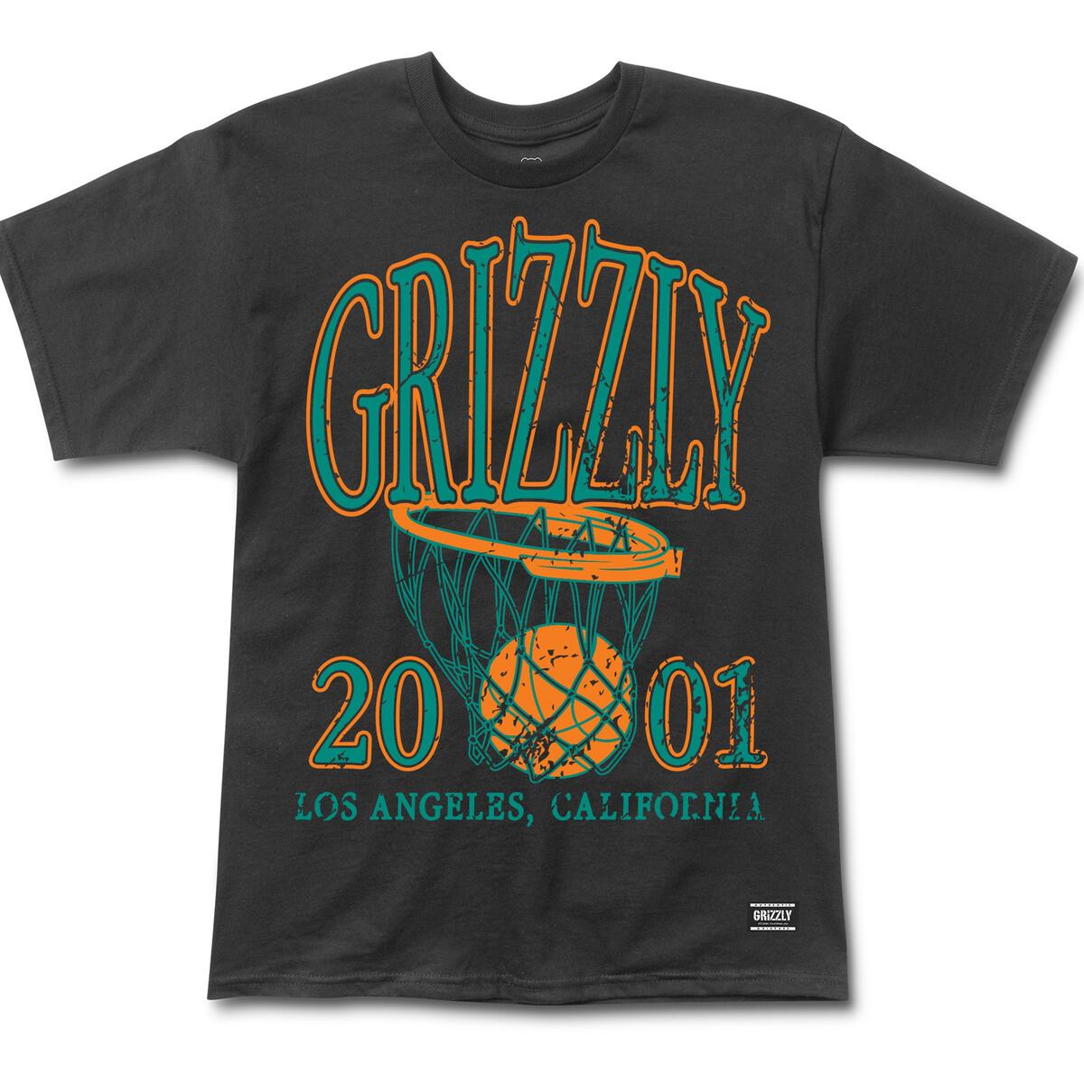 Remera Grizzly Swish - Black