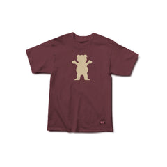 Remera Grizzly OG Bear - Maroon