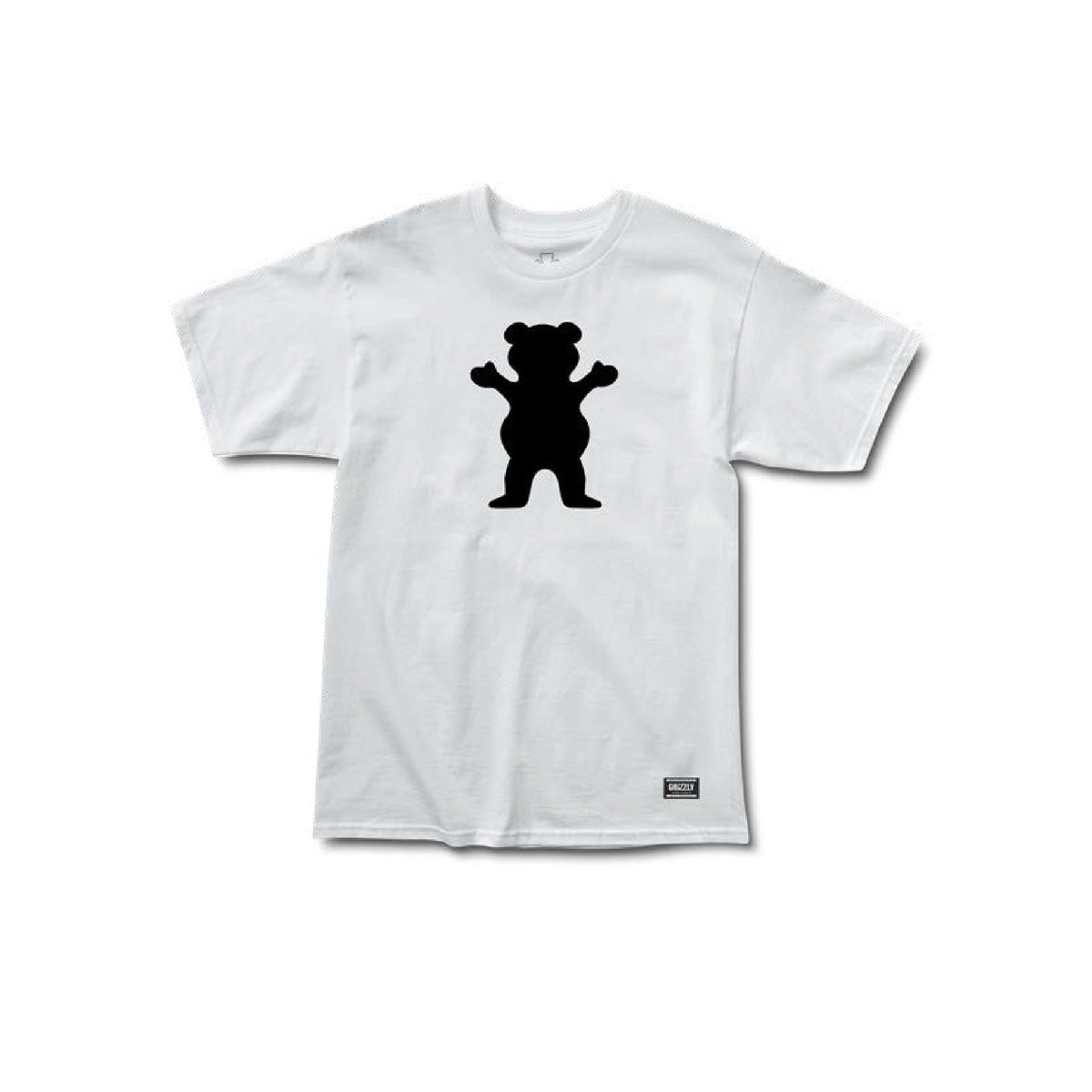 Remera Grizzly OG Bear - White/Black