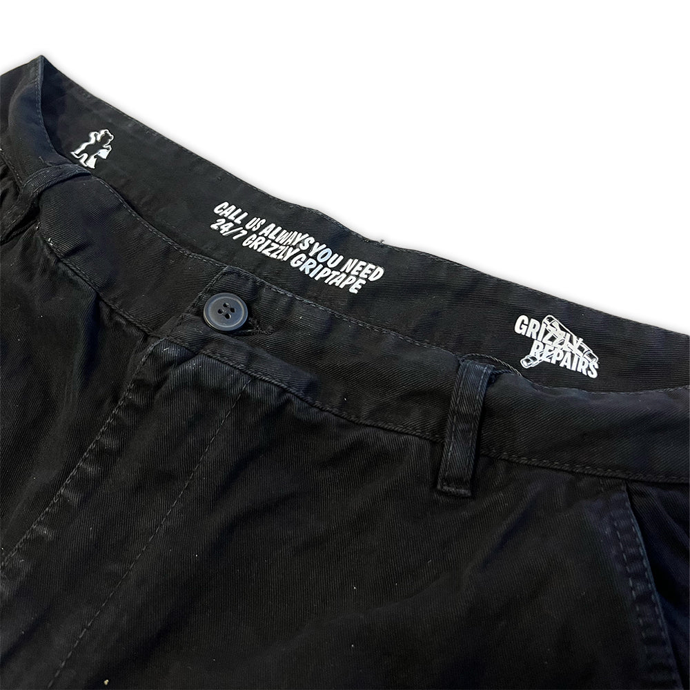 Pantalón Grizzly Repair - Black